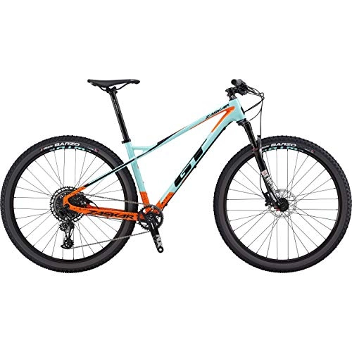 Mountain Bike : GT 29" M Zaskar Crb Elite 2019 Complete Mountain Bike - Turquoise