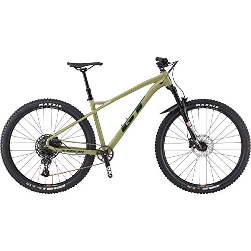 Mountain Bike : GT Zaskar LT AL Expert 29 M 2021 Mountain Bike - Dark Olive