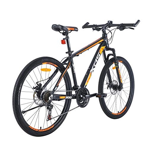 Mountain Bike : GUI-Mask SDZXCMountain Bike Leisure Travel Transmission Aluminum Alloy Bicycle Front and Rear Mechanical Disc Brakes 21 Speed 26 Inch
