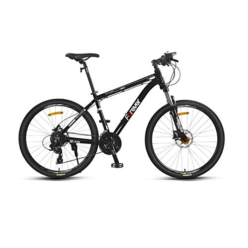 Mountain Bike : Guyuexuan Bicycle, Mountain Bike, Adult Male Student Bicycle, 26 Inch 21 Speed, Road Bike The latest style, simple design (Color : Black, Edition : 21 speed)
