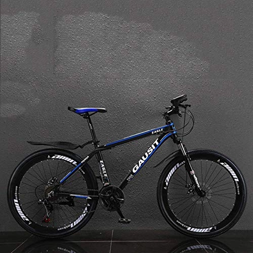 Mountain Bike : GWFVA 24 Speed 26 Inch Men's Bike with Double Disc Brake U Type Front Fork Shock Anti-Slip Bicycles for Men And Women