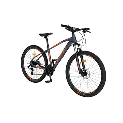 Mountain Bike : GYP Adult Mountain Bike 27.5" Wheels Men's / Women's 18" Aluminum Frame w / Spring Suspension w / Shock Protection Disc Hydraulic Brake Cable