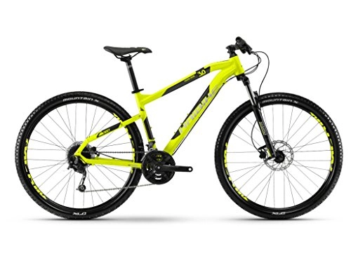 Mountain Bike : HAIBIKE Bike Seet hardnine 3.029"27-velocit Size 45Green / Black 2018(MTB) / Suspension Bike Seet hardnine 3.029" 27-Speed Size 45Green / Black 2018(MTB Front Suspension)