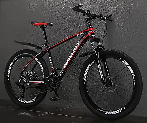 Mountain Bike : HAOANGZHE Mountain bike 26 inches, 24 / 24 / 30 Speed, ultralight frame made of aluminum alloy, z. B. Men's, women's and children's bicycles