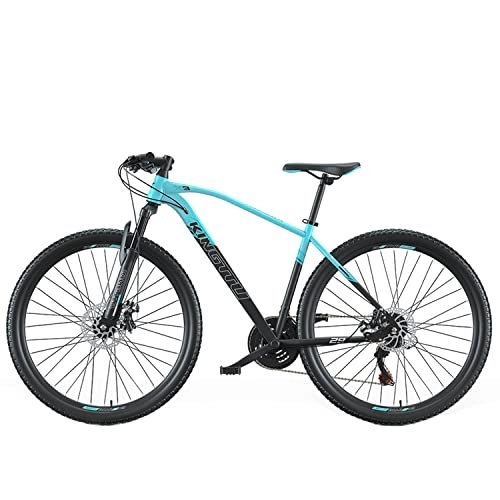 Mountain Bike : Hardtail Mountain Bike, SDX3 Adult Mountain Bike, 19 inch Frame Bicycle, 29 inch Wheels, MTB Bikes Men Bicycle 29er (Blue)