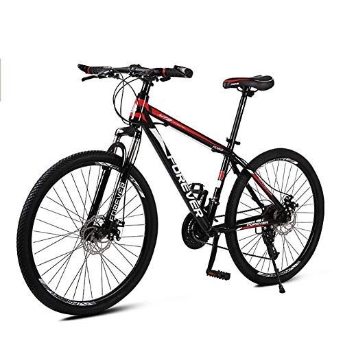 Mountain Bike : HECHEN 26 Inch Mountain bike Lightweight 27 Speed Bicycle Full Suspension MTB Dual Disc Brakes Mountain, High Carbon Steel Folding Outroad Bicycles