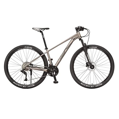 Mountain Bike : HEMSAK 29" Mountain Bikes, Mens and Womens Mountain Bike, Lightweight Alloy Frame with 27 / 30 Speed Hydraulic Disc Brakes and Suspension Fork, Adults Mountain Bicycle