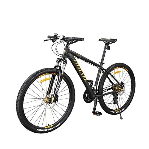 Mountain Bike : Hmcozy Mountain Bike Bicycle 27.5" 27-Speed Variable Speed Oil Disc Brake Suspension Front Fork Men And Women Adult Off-Road Bicycle