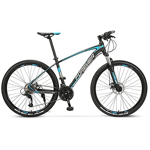 Mountain Bike : Hmvlw Mountain Bike Mountain Bike 27.5 Inch Adult Variable Speed Disc Brake Male And Female Aluminum Alloy Student Mountain Bike (Color : B)