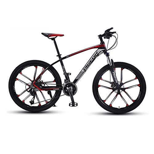 Mountain Bike : Huijunwenti Mountain Bike, 26 Inch Variable Speed Bicycle, Aluminum Alloy Men And Women Students Off-road Racing, City Bike, Multiple Styles The latest style, simple design