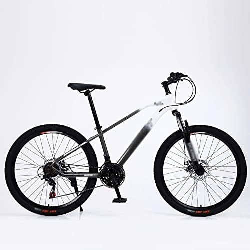 Mountain Bike : IEASEzxc Bicycle Mountain Bike Adult Variable Damping Students Cycling Snow Bicycle (Color : Schwarz)