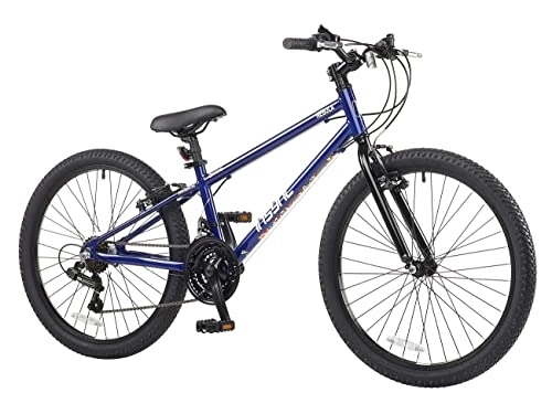 Mountain Bike : Insync De Novo Nebular Junior Hardtail Mountain Bike, 24'' Wheel - Navy