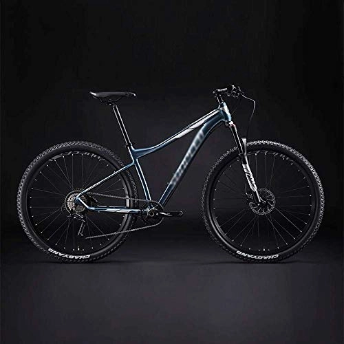 Mountain Bike : JINHH Mountain Bikes, Mens Women Aluminum Alloy Bicycle, 9-Speed Drivetrain All Terrain Mountain Bike (Size : 27.5 inches)