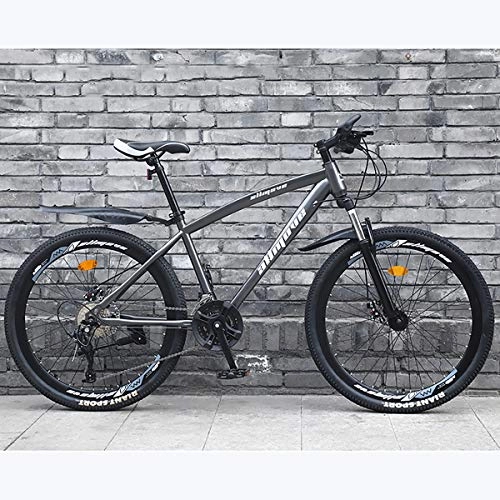 Mountain Bike : JN 26 Inch Mountain Bike Bicycle Male Mountain Bike Variable Speed Double Shock Absorber Racing Light Suitable For Adult Young Students Female Adult