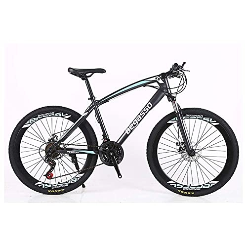 Mountain Bike : JUUY Outdoor Sports Bicycle 26" Mountain Bike 2130 Speeds High Carbon Steel Frame Shock Absorption Mountain Bicycle