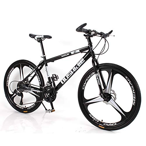 Mountain Bike : JW Off-road Shock-absorbing Bicycle Mountain Bike 26-inch Three-wheel Double Disc Bicycle, 21-speed / 27-speed