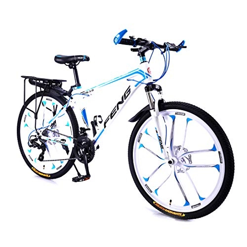 Mountain Bike : JW Variable Speed Shock-absorbing Mountain Bike 26-inch Cross-country Aluminum Alloy Male And Female Students, 21-speed / 27-speed