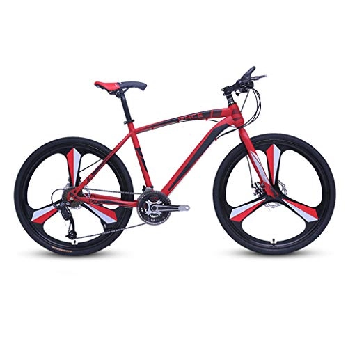 Mountain Bike : JXJ 26 Inch Mountain Trail Bike High Carbon Steel Full Suspension Frame Bicycles, 21 / 24 / 27 / 30 Speed ​​gears Dual Disc Brakes Mtb Bikes for Adult Teens Urban Commuters