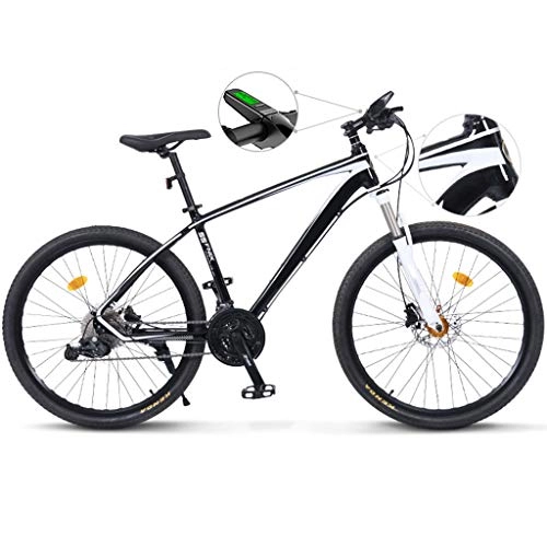 Mountain Bike : JXJ Mountain Bike, 27.5 Inch Aluminum Frame Mountain Trail Bike with 33 Speed ​​dual Disc Brakes Full Suspension Bicycle for Adult Teens