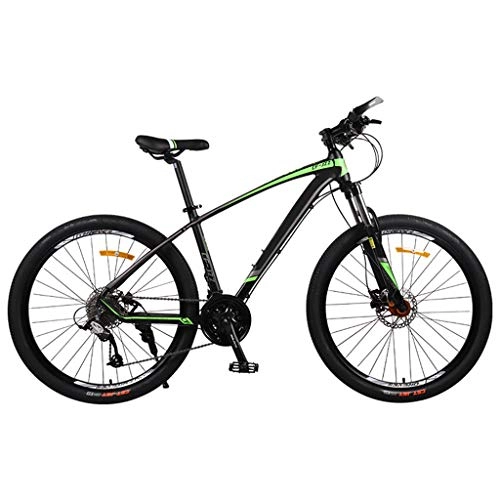 Mountain Bike : JXJ Mountain Bike 27.5 Inch Double Disc Brake Hardtail Bicycle, 19 Inch Aluminum Frame, for Adult Teens