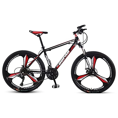 Mountain Bike : JYCCH Mountain Bike, Adult Offroad Road Bicycle 24 Inch 21 / 24 / 27 Speed Variable Speed Shock Absorption, Teenage Students, Men and Women Sports Cycling Racing Ride 10wheels- 24 spd (Bk rd 3wheels)