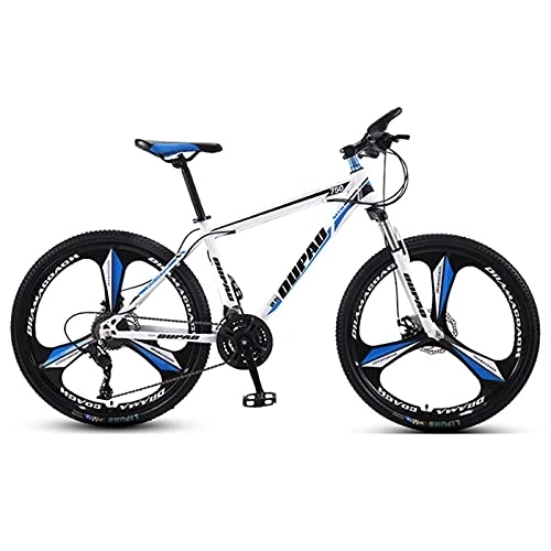 Mountain Bike : JYCCH Mountain Bike, Adult Offroad Road Bicycle 24 Inch 21 / 24 / 27 Speed Variable Speed Shock Absorption, Teenage Students, Men and Women Sports Cycling Racing Ride 10wheels- 24 spd (Wt bu 3wheels)