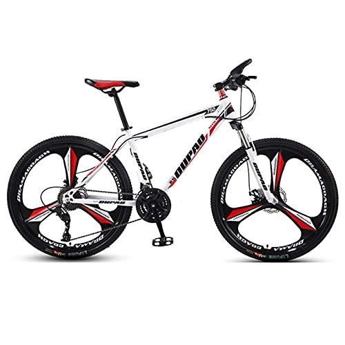 Mountain Bike : JYCCH Mountain Bike, Adult Offroad Road Bicycle 24 Inch 21 / 24 / 27 Speed Variable Speed Shock Absorption, Teenage Students, Men and Women Sports Cycling Racing Ride 10wheels- 24 spd (Wt rd 3wheel)