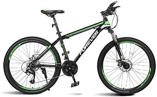 Mountain Bike : JYD Mountain biking, 21, 24, 27, 30 Speed mountain bike, 24 inch wheels bike, black and white, black and red, white Blue, Black Gray 6-20, C1, 27 (Color : C1, Size : 27)