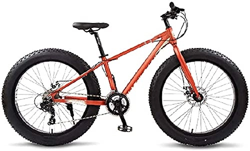 Mountain Bike : JYTFZD WENHAO Mountain Bike, Road Bikes Bicycles Full Aluminium Bicycle 26 Snow Fat Tire 24 Speed Mtb Disc Brakes, for Urban Environment and Commuting To and From Get Off Work