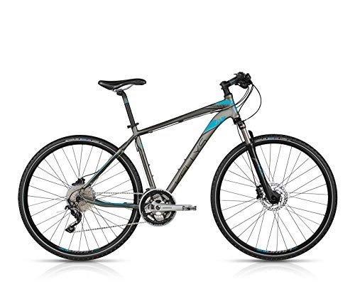 Mountain Bike : Kellys Phanatic 70 Trekking bikes, Gray 19'' Blue