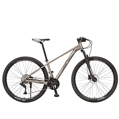 Mountain Bike : KJWXSGMM Adult Mountain Bike, 29 Inch Wheels Adult Bicycle, 27-Speed / 30-Speed Bike for Men And Women, MTB Bike with Disc Brake Suspension Fork, A, 30 speed