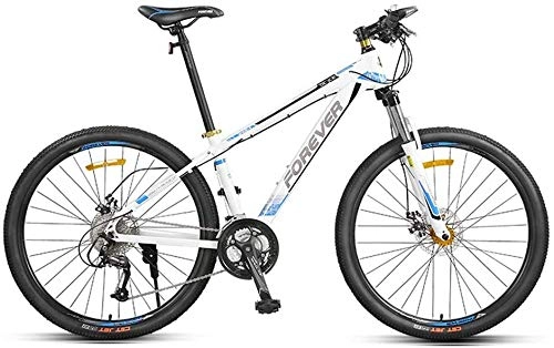 Mountain Bike : KKKLLL Mountain Bike Adult Bicycle Off-Road Man Speed Racing Double shock absorber Vehicle 27 Speed 27.5 Inches