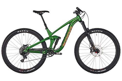 Mountain Bike : Kona Process 153 MTB Full Suspension 29" green Frame Size M | 41cm 2019 Full suspension enduro bike