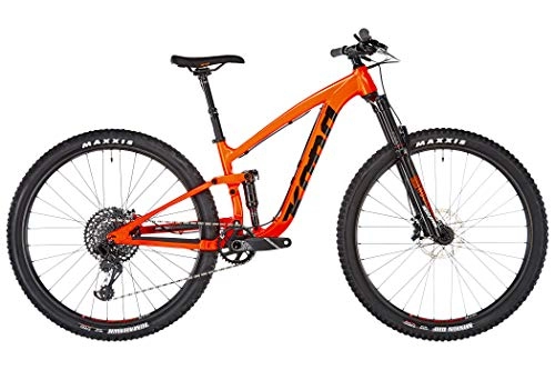 Mountain Bike : Kona Satori DL MTB Full Suspension orange Frame Size L | 47cm 2019 Full suspension enduro bike