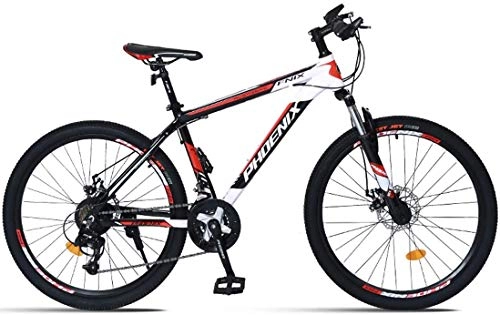 Mountain Bike : LBYLYH 27.5 Inch Mountain Bike Adult Male And Female Youth Variable Speed Dual Shock Disc Brake, B