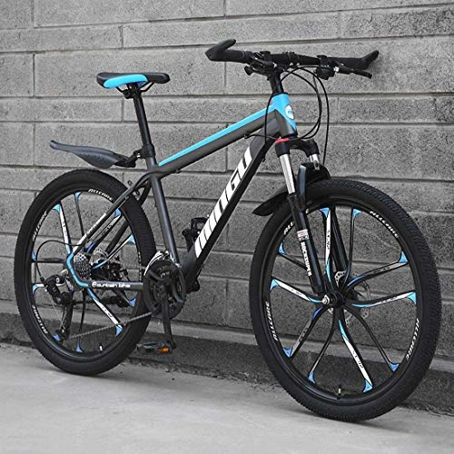 Mountain Bike : LBYLYH Mountain Bike 26 Inch Cutter 10, High-Carbon Steel, B, 21
