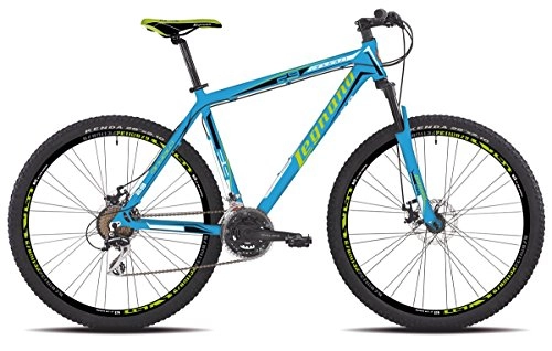 Mountain Bike : Legnano 605Suspension Andalo 29Disc 21V Size 44Blue (MTB) Bike / Bicycle 605Andalo 29"Disc 21S Size 44Blue (MTB Front Suspension)