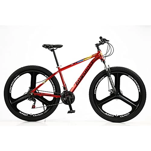Mountain Bike : LHQ-HQ Adult Aluminum Alloy Mountain Bike, 29" Wheel, 21 Speed, Fork Suspension, Disc Brake, MTB Bikes Suitable for Height 5.5-6.5Ft