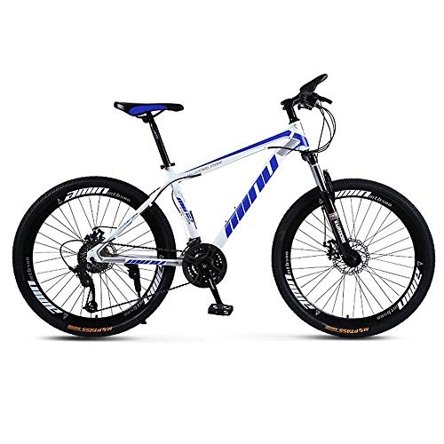 Mountain Bike : LHQ-HQ Outdoor sports Hard tail mountain bike, 26 inch 30 speed variable speed offroad double disc brakes men and women bicycle outdoor riding adult Outdoor sports Mountain Bike (Color : C)