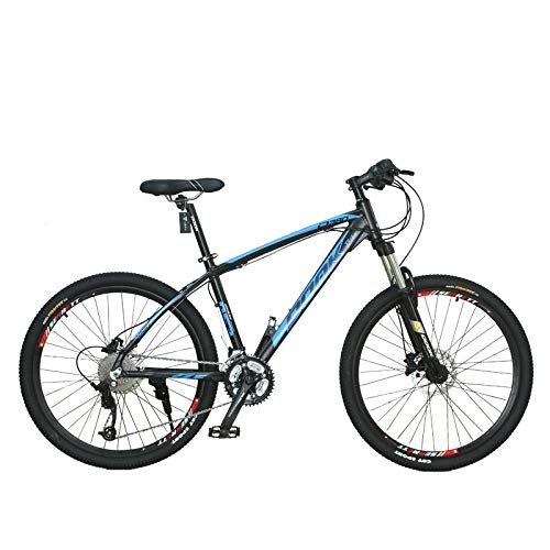 Mountain Bike : Link Co Variable Speed Match Mountain Bicycle 26 * 17-Inch 27-Speed, Blue