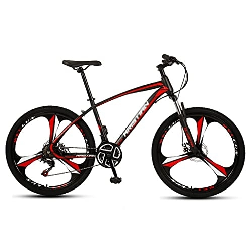Mountain Bike : LiRuiPengBJ Children's bicycle 26 Inches Mountain Bike 24 Speeds Gears Bike for Men and Women City Bicycle Adjustable Seat Mountain Bike with Dual Disc Brakes (Color : Style2, Size : 26inch21 speed)