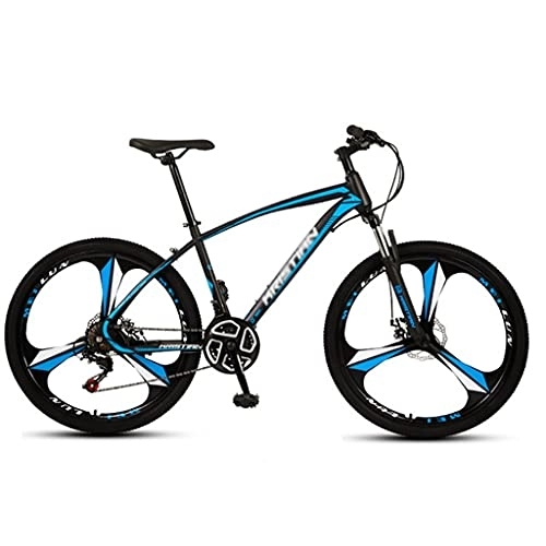 Mountain Bike : LiRuiPengBJ Children's bicycle 26 Inches Mountain Bike 24 Speeds Gears Bike for Men and Women City Bicycle Adjustable Seat Mountain Bike with Dual Disc Brakes (Color : Style3, Size : 26inch21 speed)