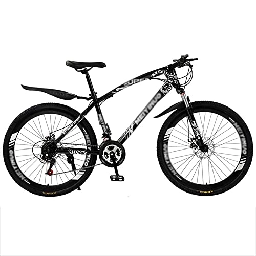 Mountain Bike : LiRuiPengBJ Children's bicycle 27 Speed Shifters Mountain Bike, Aluminum Steel Frame 26 Inch Mountain Bicycle with Shock Absorbers for Youth Adult (Color : Style1, Size : 26inch27 speed)