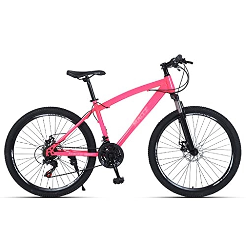 Mountain Bike : LiRuiPengBJ Children's bicycle Mountain Trail Bike, 27 Speed ​​Full Suspension High Carbon Steel Frame Bicycles Dual Disc Brake for Mens and Women (Color : Style1, Size : 26inch21 speed)