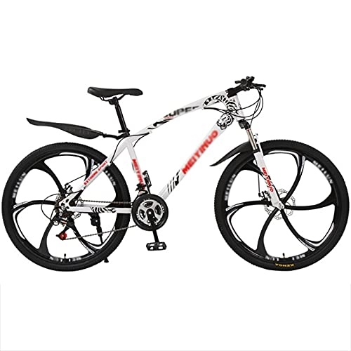 Mountain Bike : LiRuiPengBJ Children's bicycle Youth / Adult Mountain Bike 27 Speed ​​Gears Disc Brakes Mountain Bicycle with Disc Brake for Men and Women (Color : Style2, Size : 26inch24 speed)