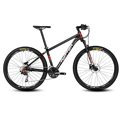 Mountain Bike : LIUCHUNYANSH Off-road Bike Bicycle MTB Adult Road Bicycles Mountain Bike For Men And Women Double Disc Brake Carbon Frame (Color : B, Size : 27.5 * 15IN)
