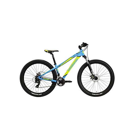 Mountain Bike : Lombardo Mozia 27.5 Inch 35 cm Men 21SP Disc Brake Blue / Yellow