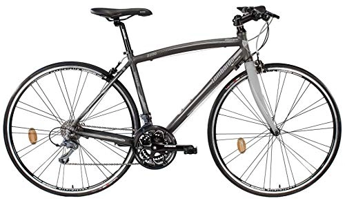 Mountain Bike : Lombardo Ventimiglia 2200 28 Inch 47 cm Men 24SP Rim Brakes Grey