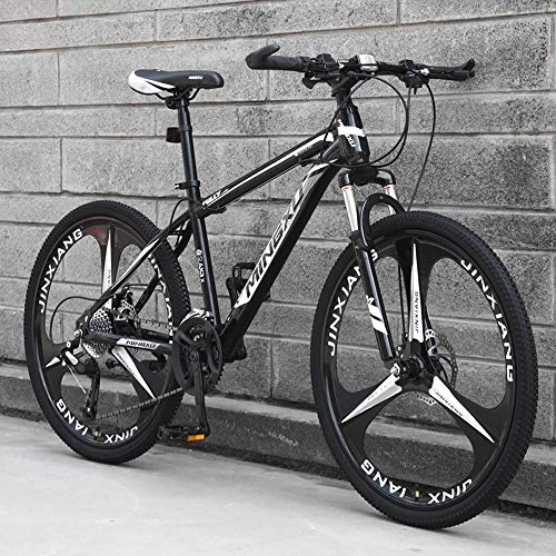 Mountain Bike : LTTA Trail Variable Speed Bicycle Big Wheels Mountain Brake, Mountain Bike, Male And Female Student Racing, Disc Brakes And Shock Absorption, 24" / 26", D, 26 inches