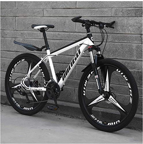 Mountain Bike : LUHUIYUAN Men's Mountain Bike, City Bicycle 26 Inch Bike with Front Suspension Urban Commuter Cycl MTB Bikes Adjustable Seat 21 Speed, A